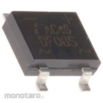 onsemi Rectifier Bridge Diode Single Phase 1.5A, 800V, 8.51 X 6.5 X 3.3Mm, Df08S