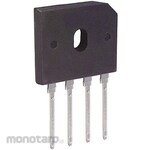 onsemi Rectifier Bridge Diode Single Phase 8A, 600V, 22.3 X 18.8 X 3.56Mm, Gbu8J