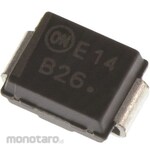 onsemi Rectifier Diode, 2A, 60V Surface Mount, 2-Pin Do-214Aa (Smb) Schottky Barrier 630Mv