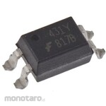 onsemi onsemi Photocoupler, Surface Mount, Number of Channels: 1, Transistor Output, FOD817BS