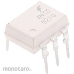 onsemi onsemi Photocoupler, Through-hole mounting, Number of channels: 1, Darlington output, 4N33M