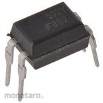 onsemi onsemi Photocoupler, Through-hole mounting, Number of channels: 1, Darlington output, FOD852