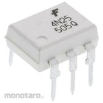 onsemi onsemi Photocoupler, Through-hole mounting, Number of channels: 1, Transistor output, 4N25M