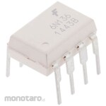 onsemi onsemi Photocoupler, Through-hole mounting, Number of channels: 1, Transistor output, 6N136M
