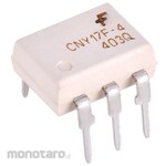 onsemi onsemi Photocoupler, Through-hole mounting, Number of channels: 1, Transistor output, CNY17F4M