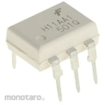 onsemi onsemi Photocoupler, Through-hole mounting, Number of channels: 1, Transistor output, H11AA1M