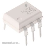 onsemi onsemi Photocoupler, Through-hole mounting, Number of channels: 1, Transistor output, MCT2EM