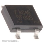 onsemi onsemi Rectifier Bridge Diode Single Phase 1.5A, 800V, 8.51 x 6.5 x 3.3mm, DF08S