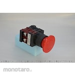 Maruyasu Dengyo Φ22 Medium mushroom-shaped push button switch, momentary resin ring, 2a, A22PDE series