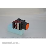 Maruyasu Dengyo Φ25 flat push button switch momentary resin ring 1a1b A25PFE11 series