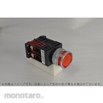 Maruyasu Dengyo Φ25 full voltage metal guard type with hole illuminated push button switch momentary metal ring 1b LED HC type A25FAG series