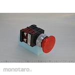 Maruyasu Dengyo Φ25 medium mushroom-shaped push button switch momentary metal ring 2b red