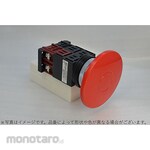 Maruyasu Dengyo Φ30 Large mushroom-shaped push button switch, momentary metal ring, 2a, red