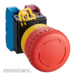IDEC Push Button Emergency Stop Mushroom (Saklar Tekan)