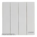 Luxmenn Saklar 4 Gang 1 Way