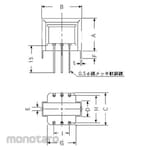 SANSUI (HASHIMOTO ELECTRIC) Small Transformer For Transistor