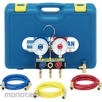 Tasco Manifold Set (With Charge Valve) (Manifold Gauge)