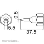 HAKKO Nozzle NL-S with cap nut