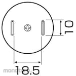 HAKKO Nozzle TSOL (TSOP) 18.5mm x 8mm