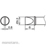 HAKKO Tip 5.2D type 350°C for FX-1001