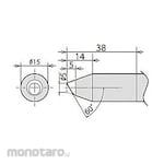 goot (TAIYO ELECTRIC) Replacement tip for RX-89GAS, seal for RX-89HRT-5 series