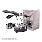 EZREN Penjepit PCB dan Kaca Pembesar Dudukan Solder MG16129-C 5 in 1 1pc