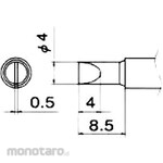 ESCO 4.0mm replacement tip