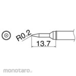 ESCO R0. 2mm replacement tip (for EA304AL)