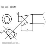 HAKKO Soldering Tip Shape-6BC