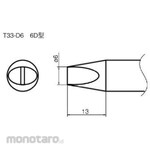 HAKKO Soldering Tip Shape-6D