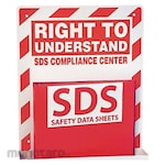 ZING Wall-Mount Hazcom & Right-to-Understand Station