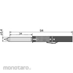 goot (TAIYO ELECTRIC) Replacement Tip (RX-80HRT Series)