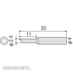 goot (TAIYO ELECTRIC) Replacement copper tip