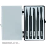 TRUSCO Plastic Tweezers Set