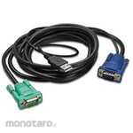 Schneider Electric INTEGRATED LCD KVM USB CABLE 3m
