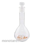 AS ONE Short Volumetric Flask White