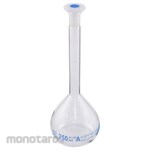 AS ONE Volumetric flask with resin stopper, calibration certificate included