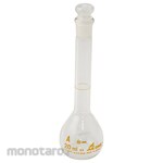 AS ONE White volumetric flask with English calibration certificate