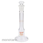 AS ONE White volumetric flask with base, English calibration certificate included