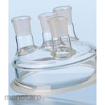 DURAN Flat Flange Lid 4 Standard Ground Necks With Side Neck