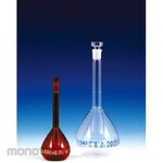 ISOLAB volumetric flask white