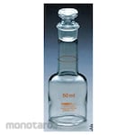 IWAKI (AGC Technoglass) Bottle-shaped volumetric flask with calibration certificate, 5640BTFK series