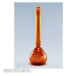 IWAKI (AGC Technoglass) New Standard Brown Volumetric Flask with English Calibration Certificate, 55640FK Series