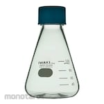 IWAKI Glass Ware Erlenmeyer Flask With Screw Cap