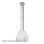IWAKI Glass Ware With Plastic Stopper Amber Graduation With Batch Certificate Flask Volumetric