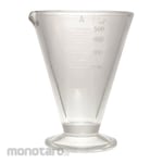 NORMAX Glass Ware Soda Lime Glass Conical Measuring Flask