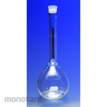 PYREX Volumetric Flask with Stopper Lifetime Red (Labu Ukur)
