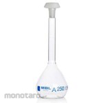RS PRO Borosilicate Glass Narrow Mouth Volumetric Flask, 250ml