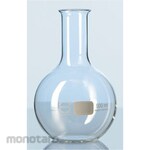 DURAN Boiling Flask Flat Bottom Narrow Neck With Beaded Rim