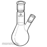 KIRIYAMA Glass Kjeldahl Two-necked Flask